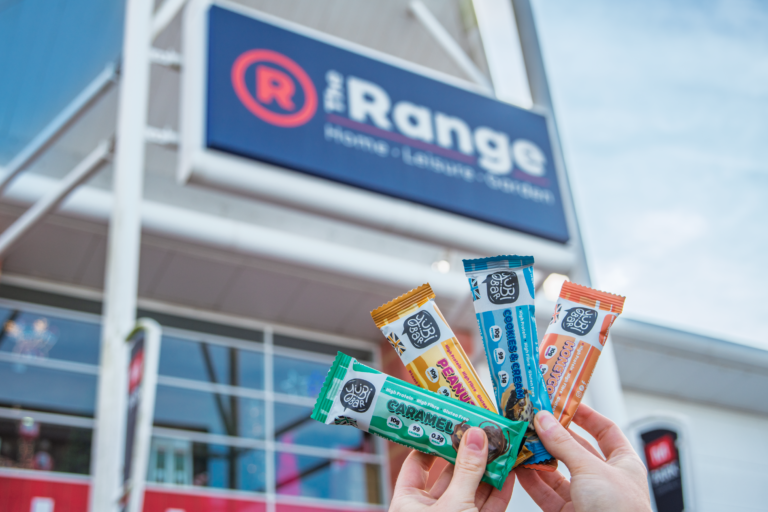 YuBi protein bars in at The Range